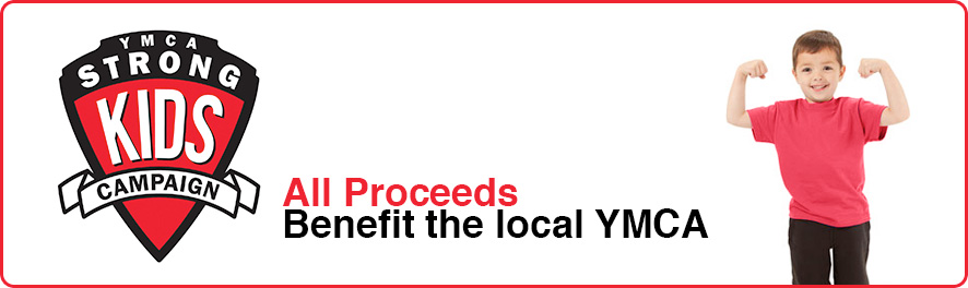 All Proceeds go to Benefit Local YMCA